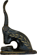 Most Antique Embossers are over 120 years old. Price includes a personalized precision engraved brass Die. Custom artwork available.