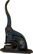 Fully customizable, personalized antique embosser. Upgrade to a different model embosser to better suit your project.